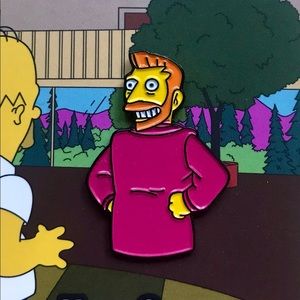 Hank Scorpio enamel pin